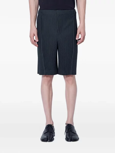 Pantaloni scurți Homme Plisse Issey Miyake negru