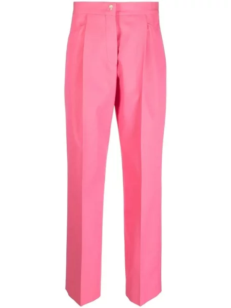 Pantaloni croiți Palm Angels roz