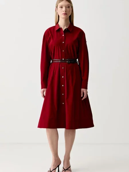 DKNY rochie evazată din cu