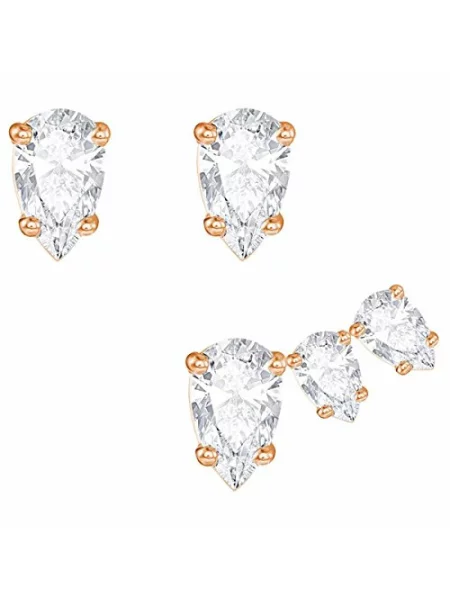 Kolczyki Swarovski żółte