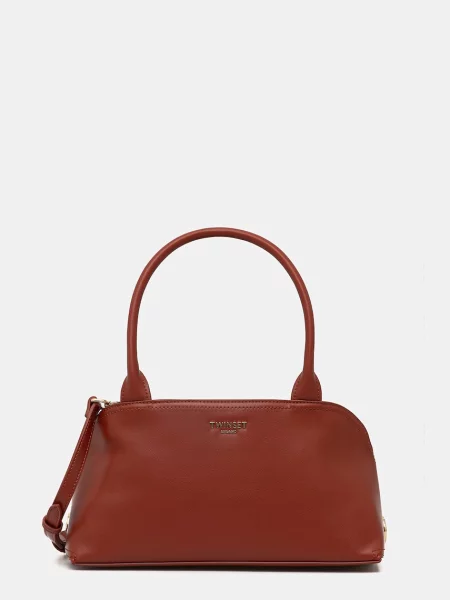 Twinset tote torba iz umetnega usnja rdeča