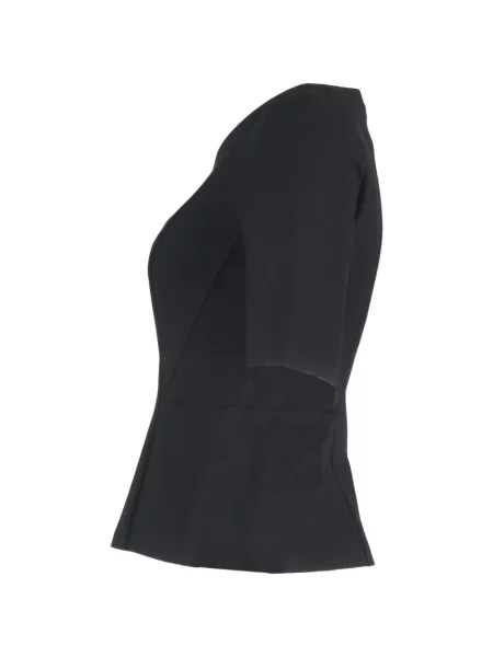 Cu peplum top Boss scurt negru