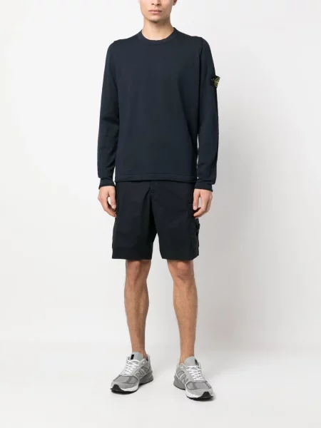 Megztinis Stone Island akmenys mėlyna