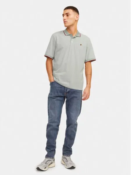 Jack&Jones Polokošile Bluwin šedá