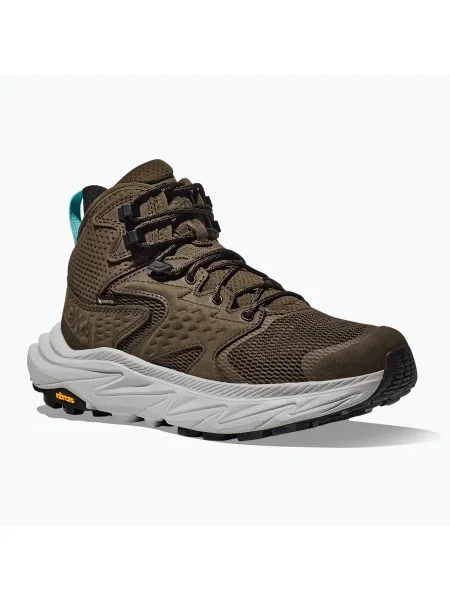 Мъжки туристически обувки HOKA Anacapa 2 Mid GTX deep umber/stardust кафяво