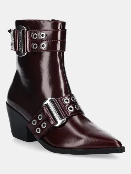 Steve Madden botine Splurge cu drept bordo