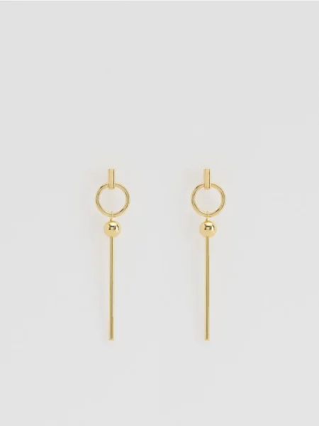 Серьги Reserved золотые