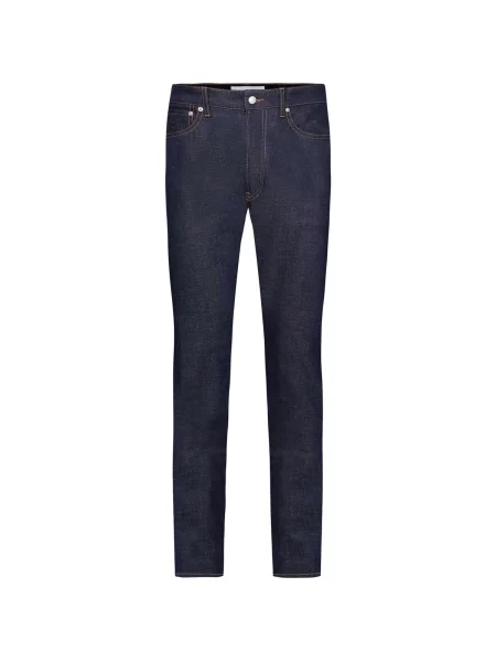 Pantaloni Calvin Klein Jeans albastru