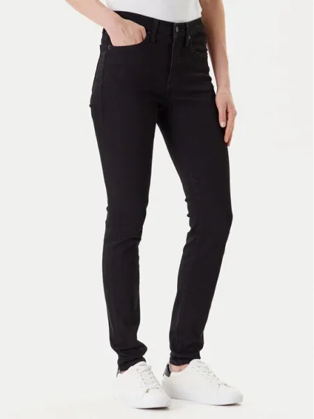 Calvin Klein Jeans Blugi Skinny Fit negru