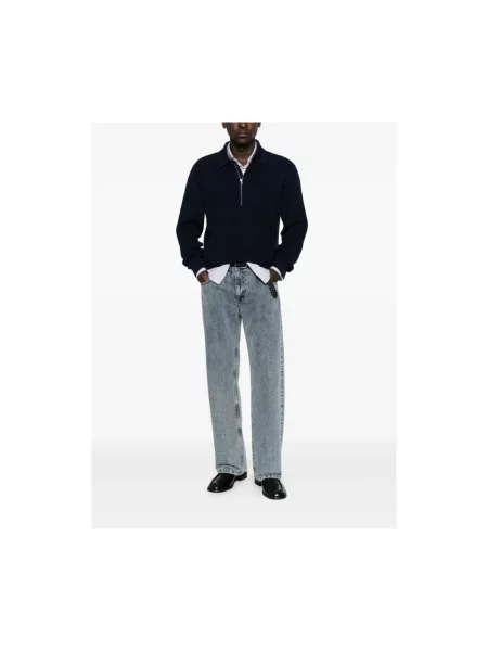 Sweter Baracuta niebieski