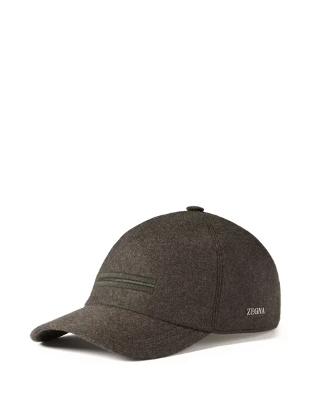 Șapcă Zegna din cașmir verde