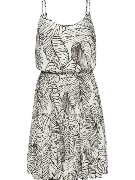 S.Oliver Rochie de vară crem negru