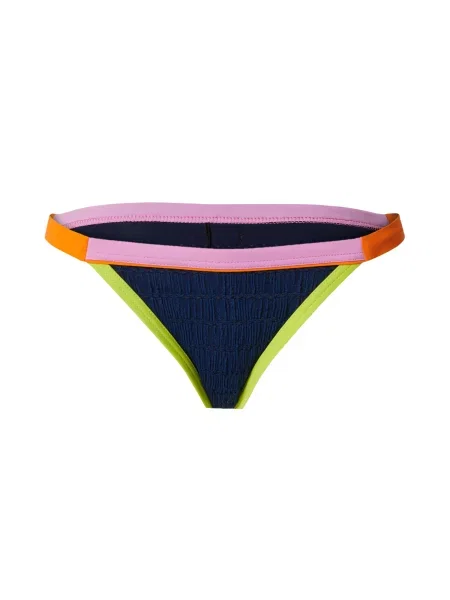 Banana Moon Slip costum de baie albastru marin / verde deschis / portocaliu / roz deschis