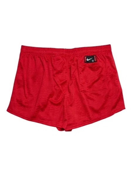 Pantaloni scurți Nike cu șireturi din dantelă alergare alb