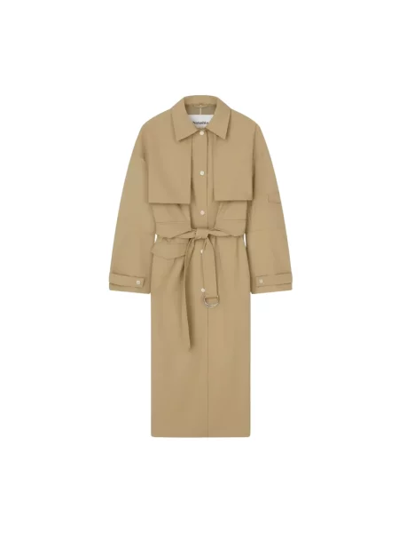 Trencz Nanushka beżowy