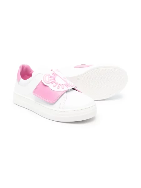 Sneakersy dziecięce Moschino białe