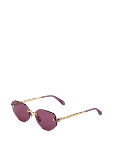 Ochelari de soare Bvlgari cu imprimeu geometric