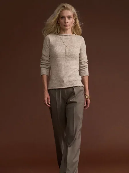 Вовняний Джемпер TrikoBakh бежевий