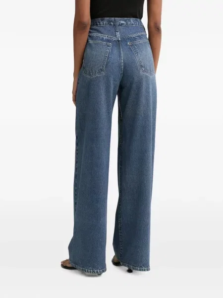 Blugi cu picior larg Rag & Bone albastru