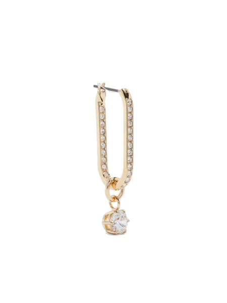 Cercei Swarovski auriu