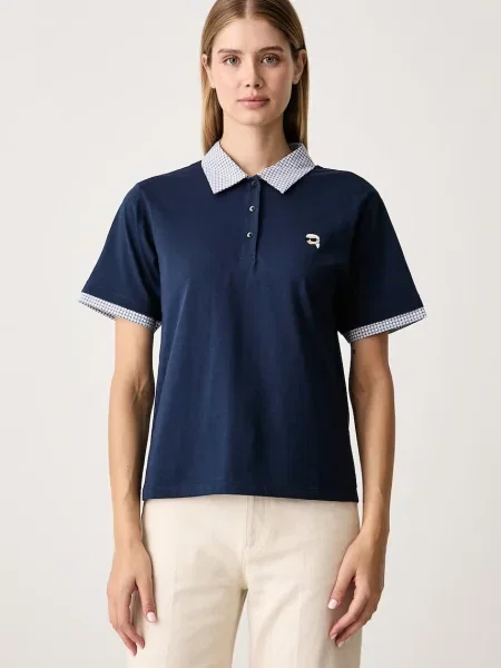 Tricou polo Karl Lagerfeld