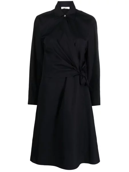 Rochie mini Vince scurtă de costum albastru