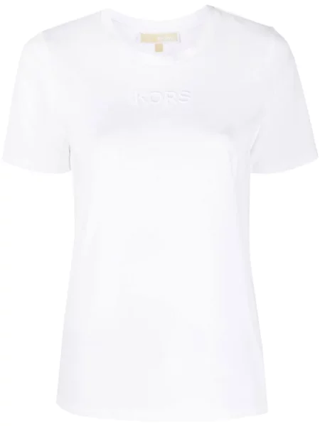 Кожени мюли Michael Michael Kors бродирани кафяво