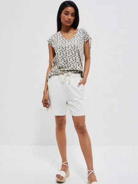 Športne hlače Marisse bela