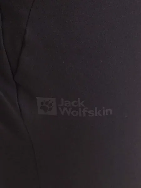 Pantaloni Jack Wolfskin cu imagine negru