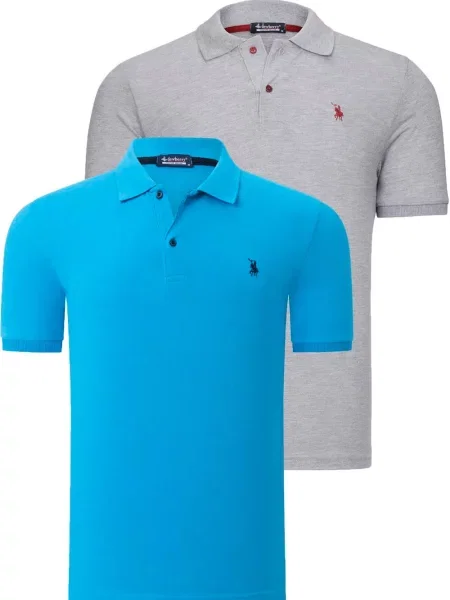 Tricou polo Dewberry albastru