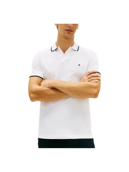 Tommy Hilfiger polo tričko pánske biela