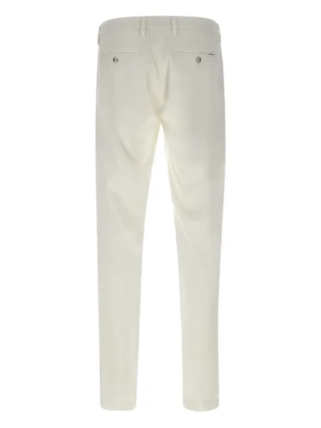 Pantaloni Re-hash alb