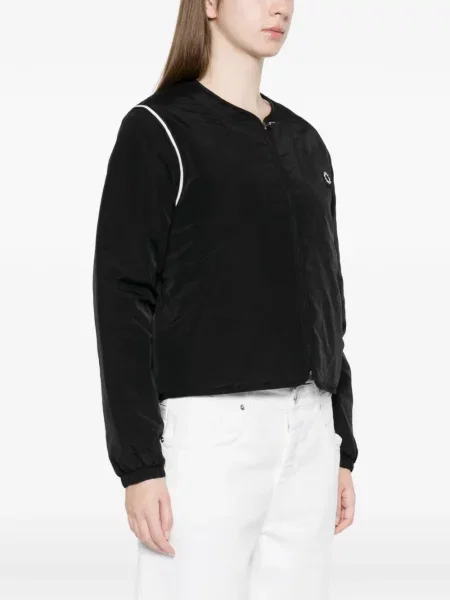 Geacă Kenzo cu model floral cu autograf negru