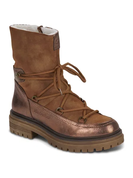 Kotníkové boty Kimberfeel hnědé