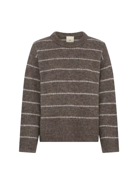 Sweter Heartmade brązowy