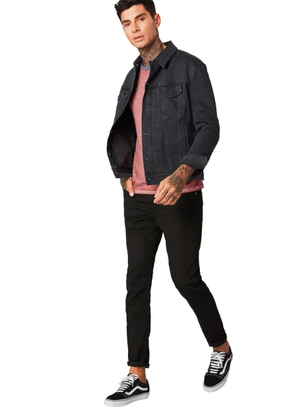 LEVI'S Jeans Slim Taper denim negru