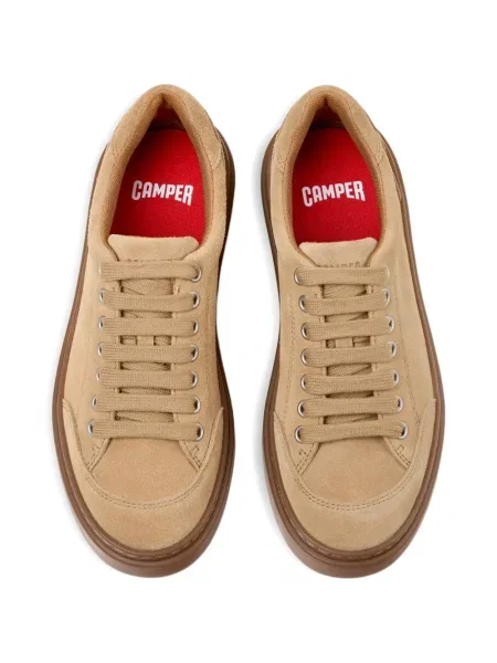 Маратонки Camper с връзки с дантела кафяво