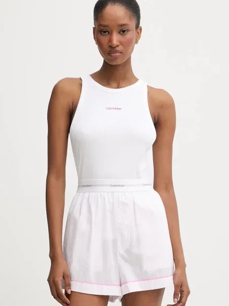 Пижама Calvin Klein Underwear бяло