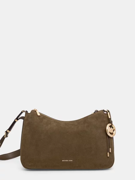 Geanta hobo Michael Michael Kors verde