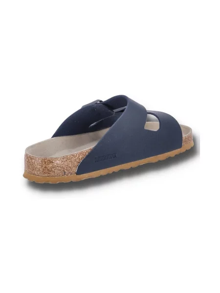 BIRKENSTOCK Šľapky Arizona hnedá melírovaná modrá