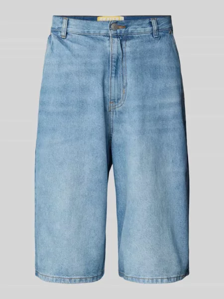 Szorty jeansowe o kroju baggy fit z wpuszczanymi Review