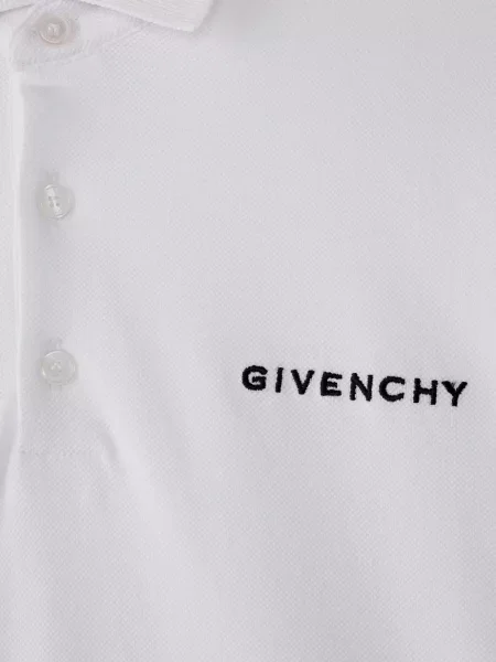 Koszulka polo dziecięca Givenchy biała