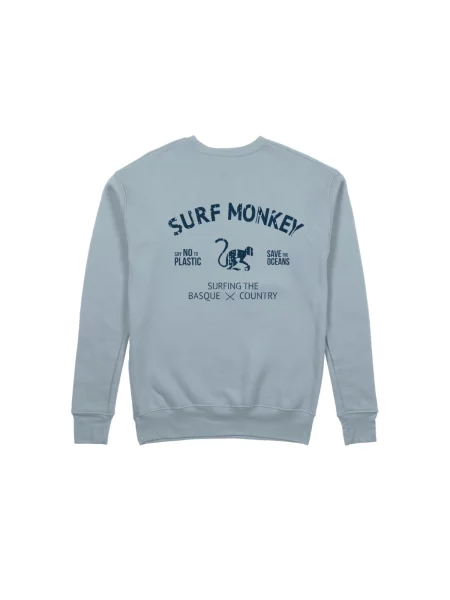 Surf Monkey Tréning póló Rette das Ozean pasztellkék