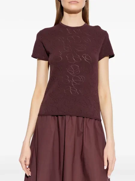 Tricou By Malene Birger tricotate roșu