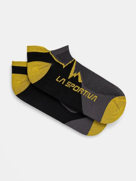 Nogavice LA Sportiva Climbing rumena