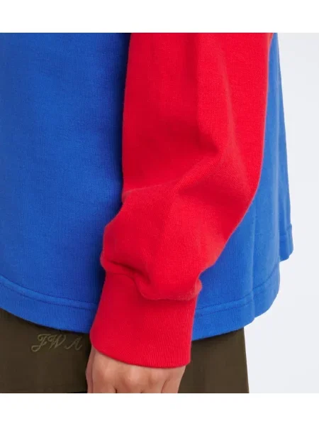 Tricou polo Jw Anderson din jerseu
