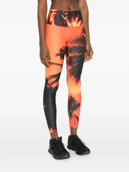 Leggings Blue Sky Inn cu imagine albastru