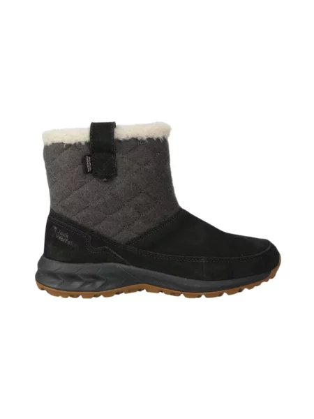 Futro Jack Wolfskin ze sztucznego futra niebieskie