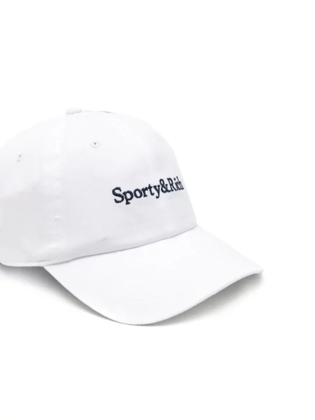 Șapcă Sporty & Rich cu broderie alb