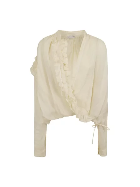 Bluzka Dries Van Noten beżowa